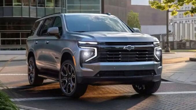 Chevrolet Tahoe Receives JD Power Award - AutonoumNews